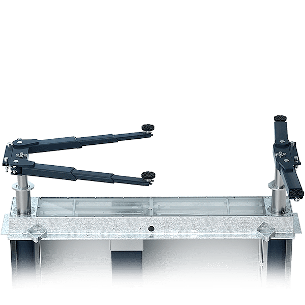 JAB-Hebebühne TwinRam 35 S2/2300 Tele mit Schwenkarm